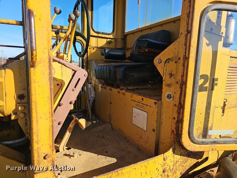 image for item NP9137 1966 Caterpillar 12F  rigid frame motor grader
