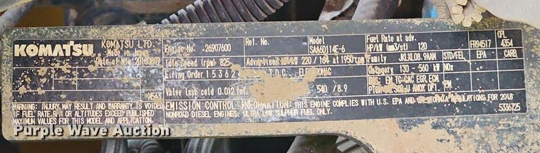 image for item NP9251 2019 Komatsu D65PXI-18  dozer