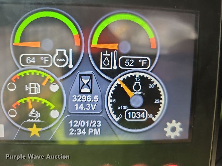 image for item NP9253 2020 Caterpillar 299D3  tracked skid steer loader