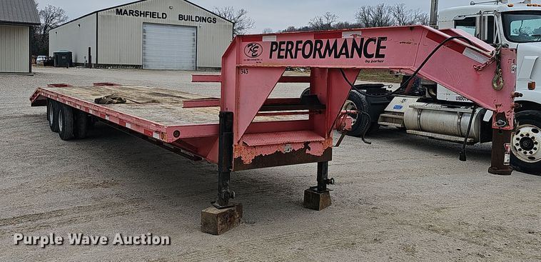 image for item NP9257 2001 Parker Performance  equipment trailer