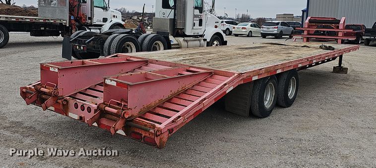 image for item NP9257 2001 Parker Performance  equipment trailer