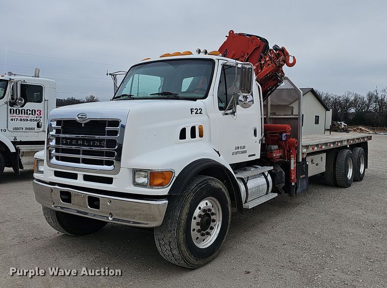 image for item NP9259 2001 Sterling L-Line  crane truck