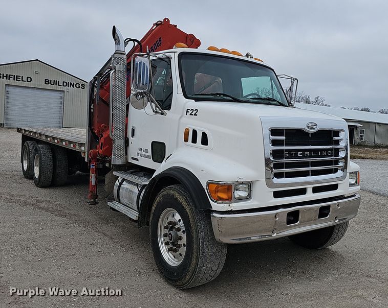 image for item NP9259 2001 Sterling L-Line  crane truck