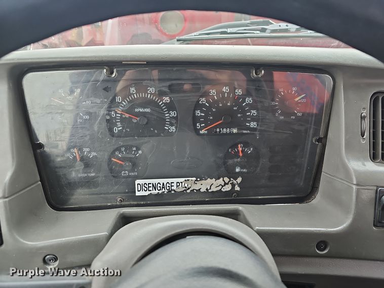 image for item NP9259 2001 Sterling L-Line  crane truck