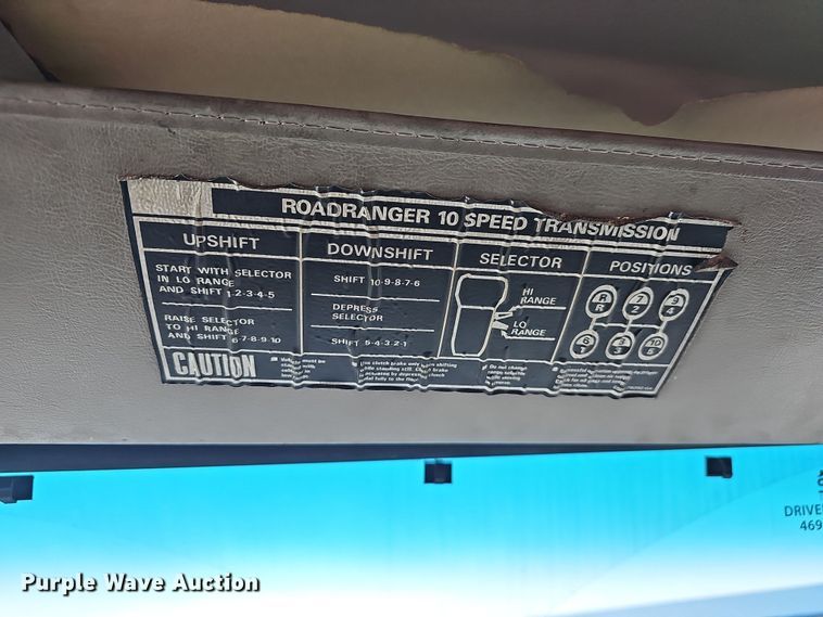 image for item NP9259 2001 Sterling L-Line  crane truck