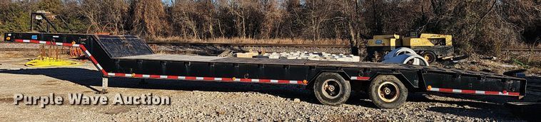 image for item NP9262 1979 Muv-All 40521  drop deck equipment trailer