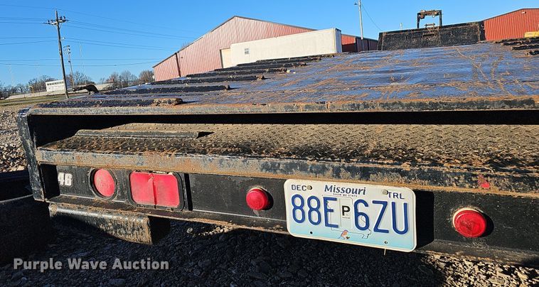 image for item NP9262 1979 Muv-All 40521  drop deck equipment trailer