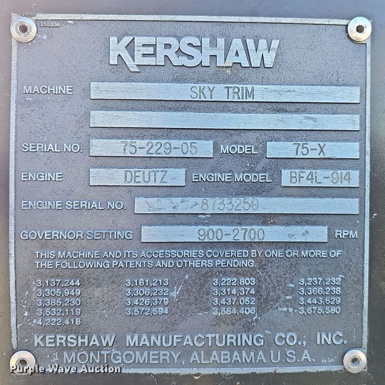 image for item NP9263 2005 Kershaw Sky Trim 75-X  trim saw