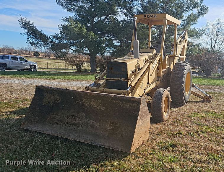 image for item NP9273 Ford 555A  backhoe