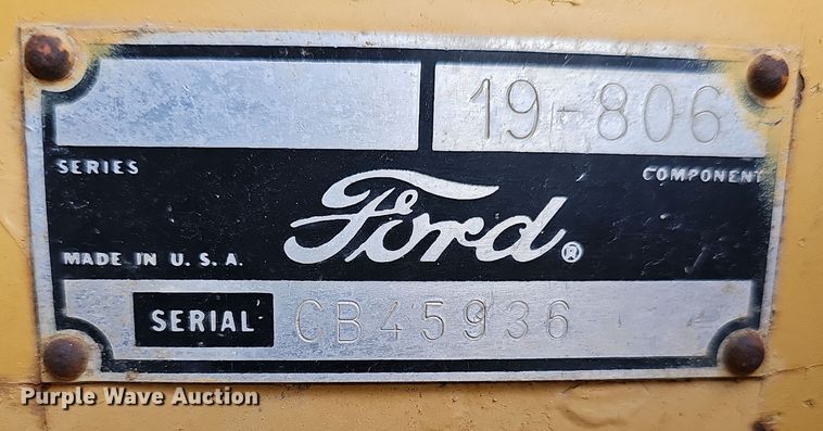 image for item NP9273 Ford 555A  backhoe