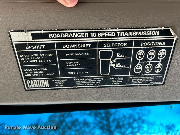 image for item NR9294 2005 Sterling LT9500  crane truck