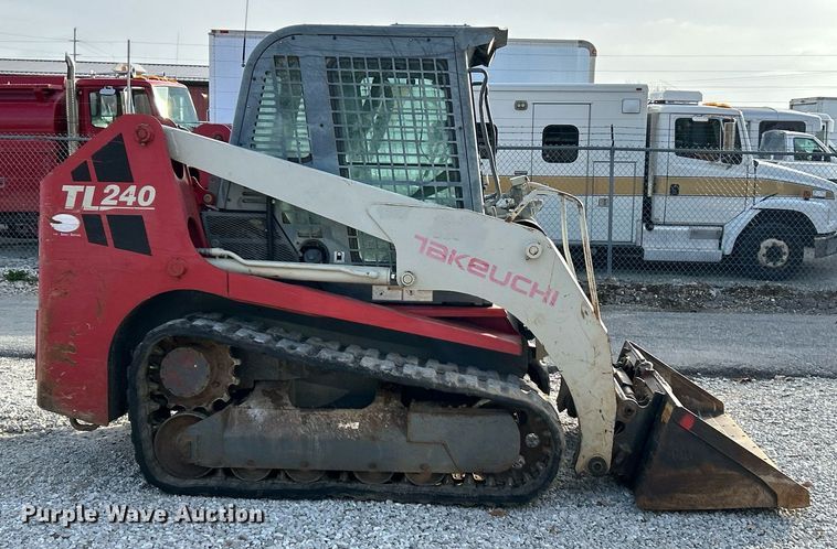image for item NR9503 2012 Takeuchi TL240  tracked skid steer loader