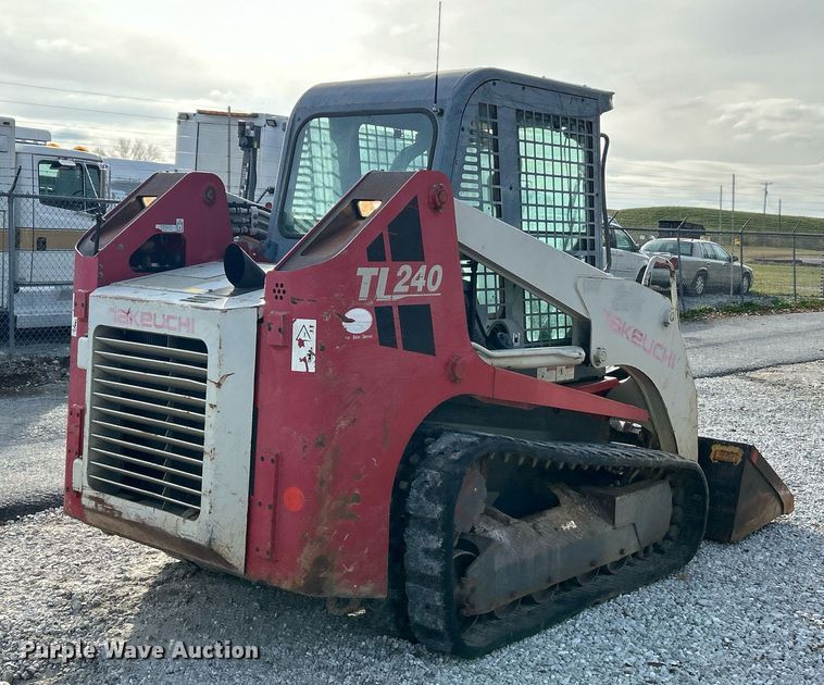 image for item NR9503 2012 Takeuchi TL240  tracked skid steer loader