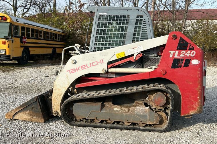 image for item NR9503 2012 Takeuchi TL240  tracked skid steer loader
