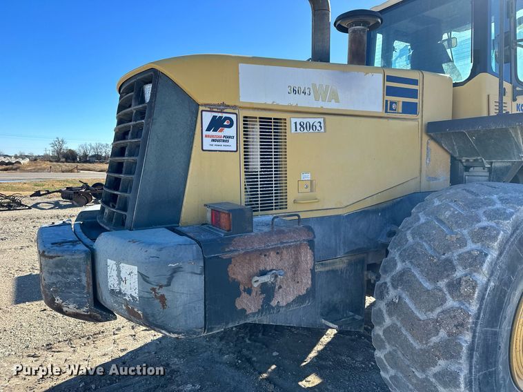 image for item NS9024 2002 Komatsu WA450-5  wheel loader