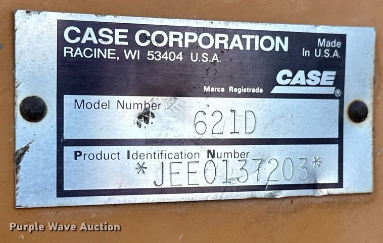 image for item NS9036 2004 Case 621D  wheel loader