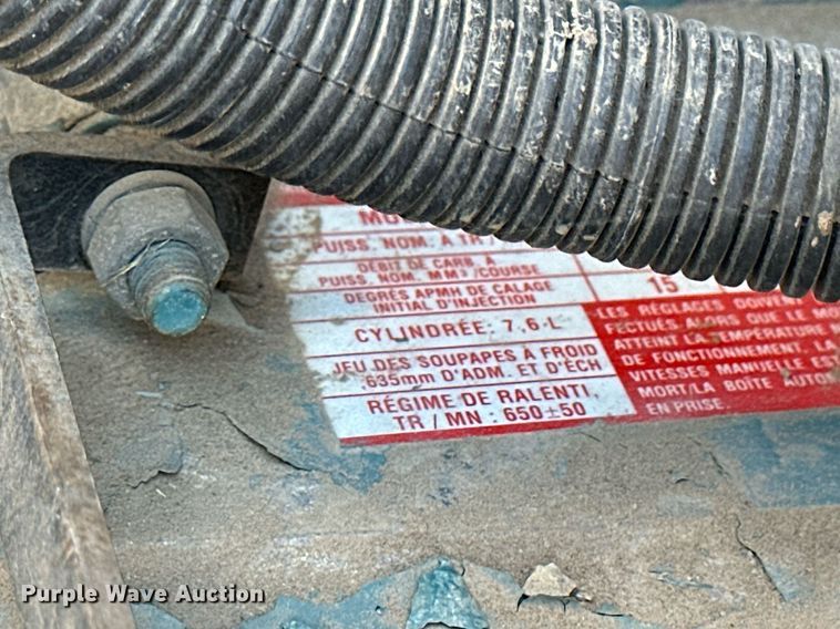 image for item NS9054 1993 International Navistar 4900  crane truck