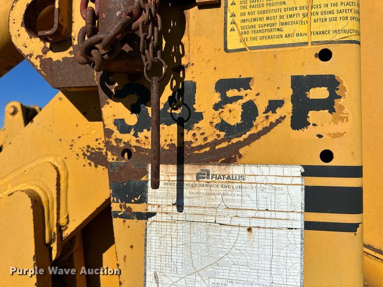 image for item NS9060 1979 Fiat-Allis 345B  wheel loader