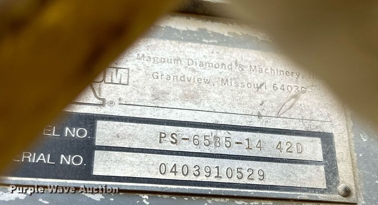 image for item NS9073 Magnum X PS-6585-14 42D  concrete saw