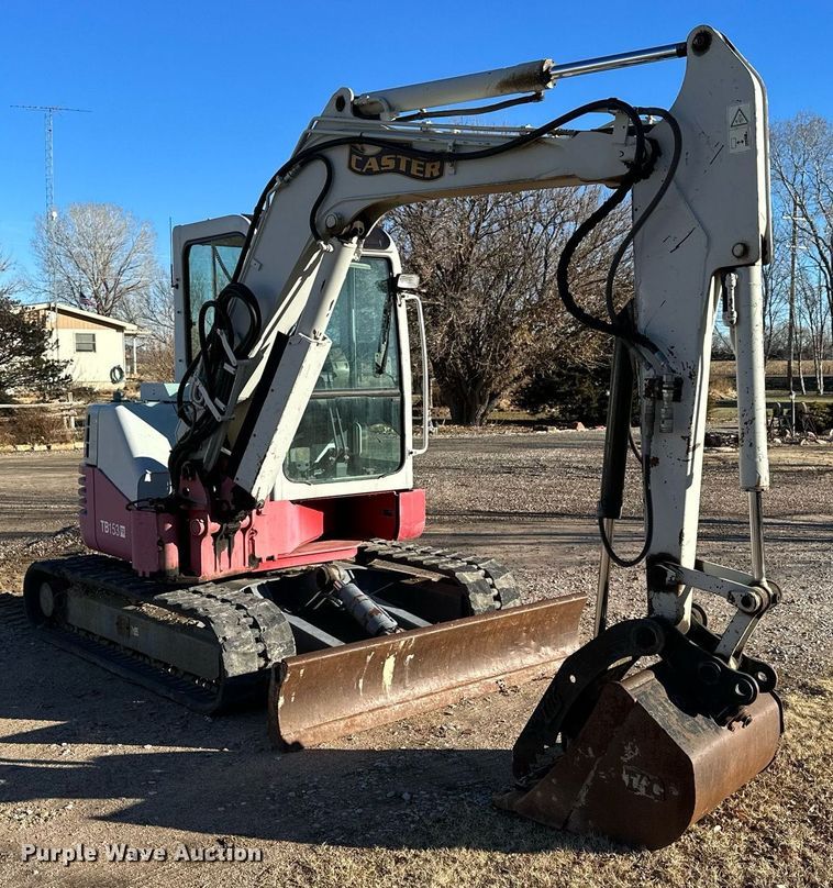 image for item NS9084 2008 Takeuchi TB153FR  mini excavator