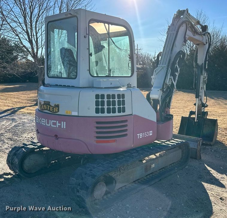 image for item NS9084 2008 Takeuchi TB153FR  mini excavator