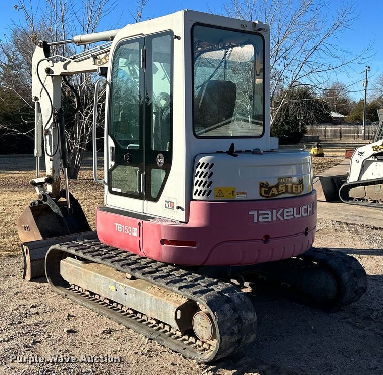 image for item NS9084 2008 Takeuchi TB153FR  mini excavator