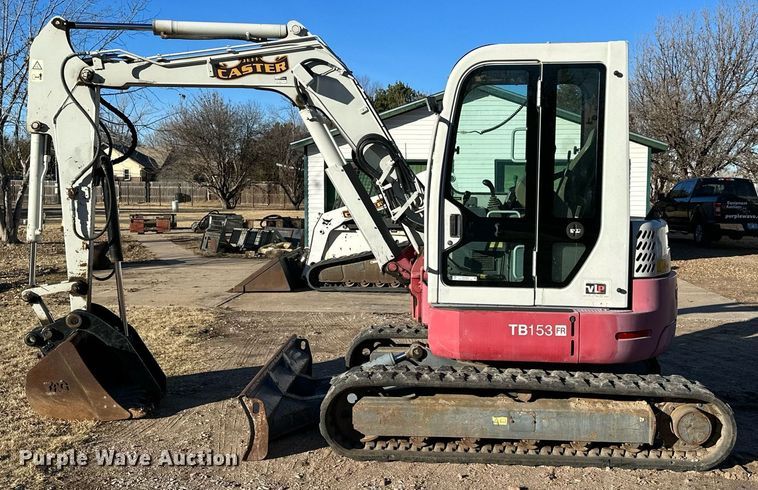 image for item NS9084 2008 Takeuchi TB153FR  mini excavator