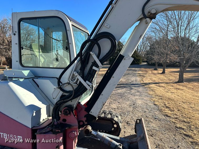 image for item NS9084 2008 Takeuchi TB153FR  mini excavator