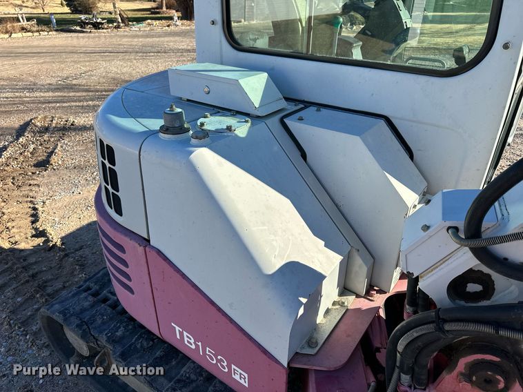 image for item NS9084 2008 Takeuchi TB153FR  mini excavator