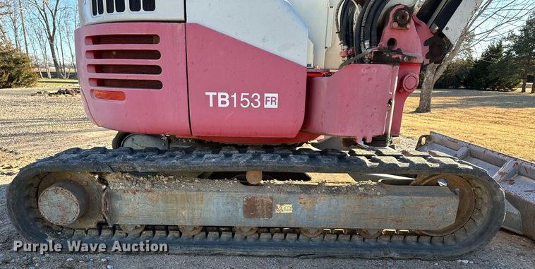 image for item NS9084 2008 Takeuchi TB153FR  mini excavator