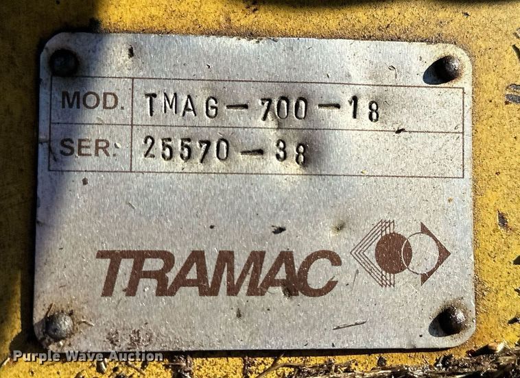 image for item NS9088 Tramac TMAG-700-18  excavator drag magnet
