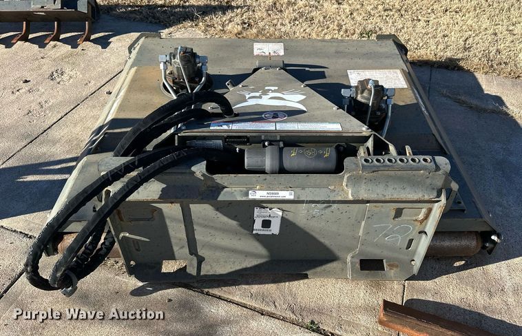 image for item NS9089 2018 Bobcat 72  skid steer rotary mower