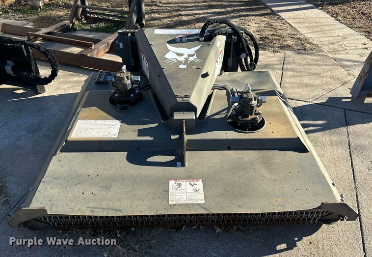 image for item NS9089 2018 Bobcat 72  skid steer rotary mower