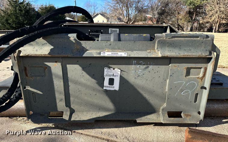 image for item NS9089 2018 Bobcat 72  skid steer rotary mower