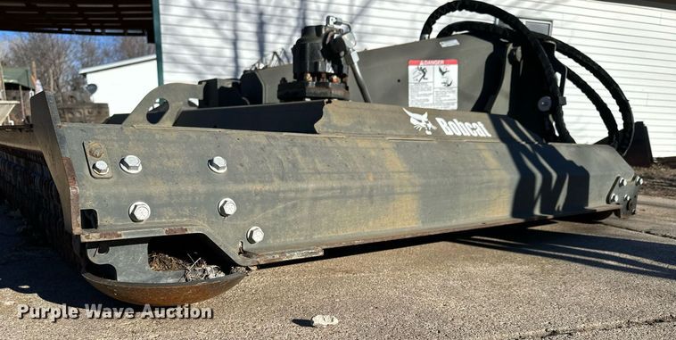 image for item NS9089 2018 Bobcat 72  skid steer rotary mower
