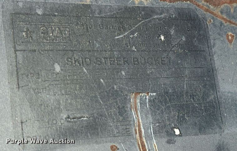 image for item NS9091 Skid steer bucket