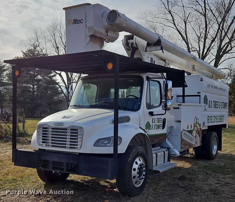image for item NZ9110 2012 Freightliner M2106  forestry bucket truck
