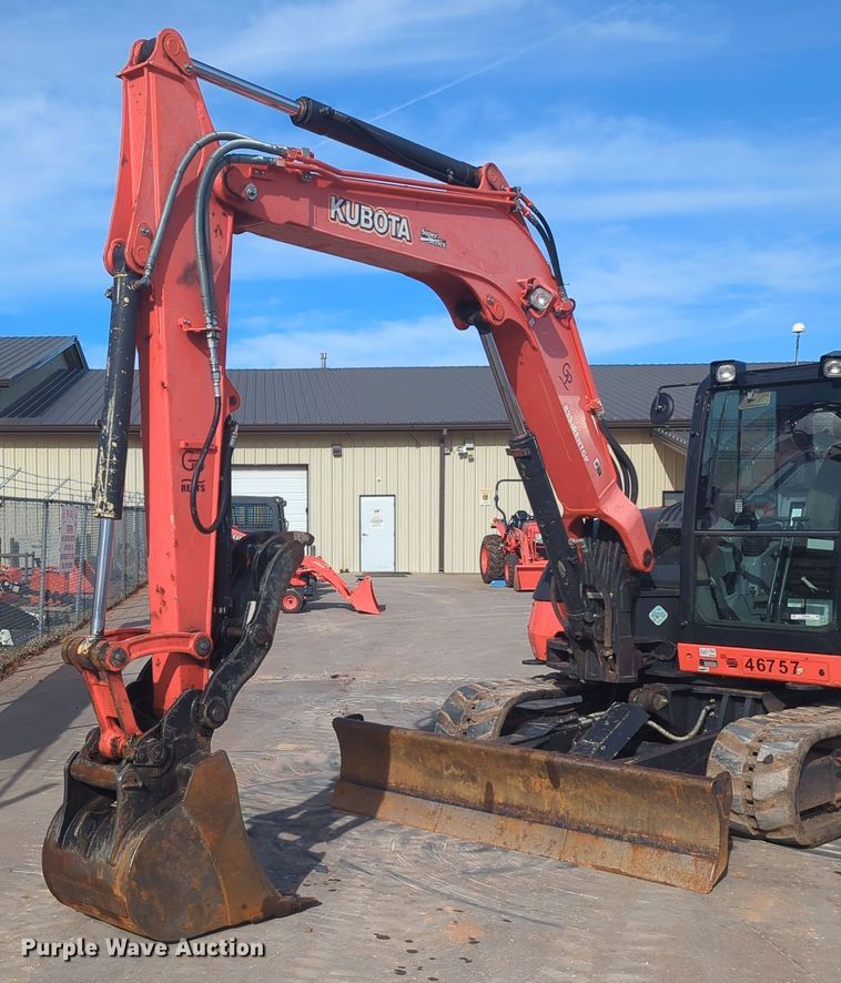 image for item OD9030 2019 Kubota KX080-4  mini excavator
