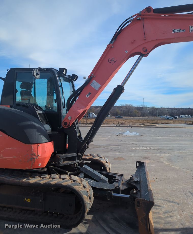 image for item OD9030 2019 Kubota KX080-4  mini excavator