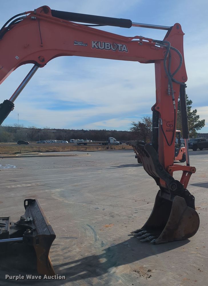 image for item OD9030 2019 Kubota KX080-4  mini excavator