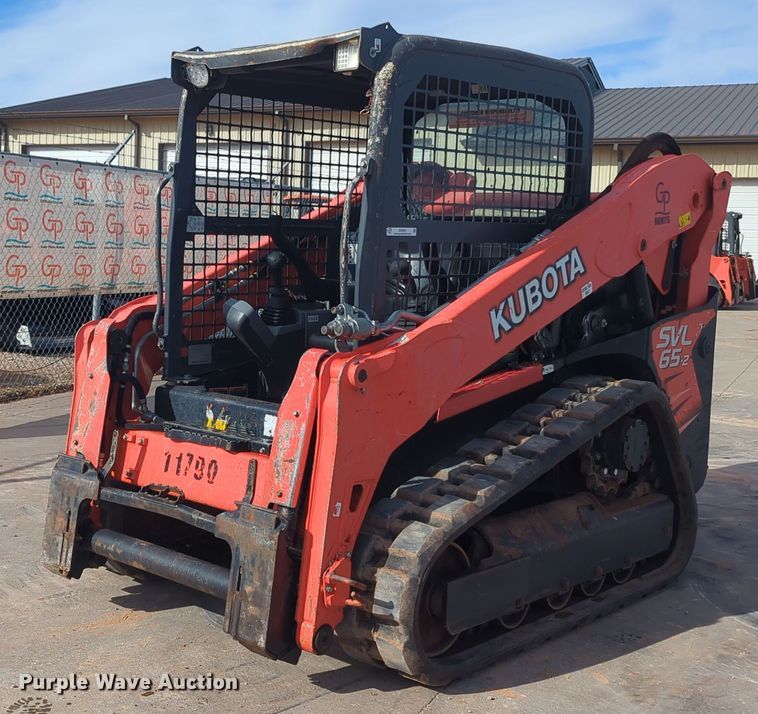image for item OD9031 2019 Kubota SVL65-2  tracked skid steer loader