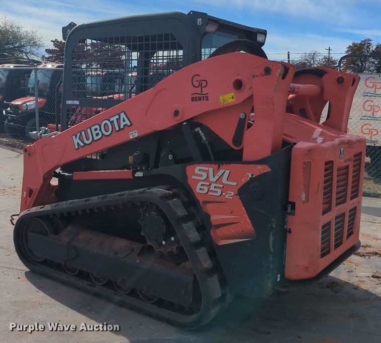 image for item OD9031 2019 Kubota SVL65-2  tracked skid steer loader