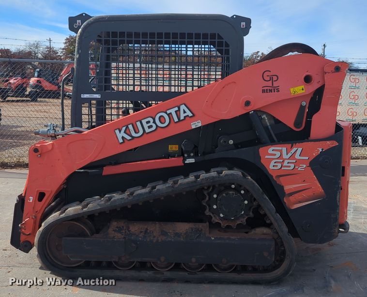 image for item OD9031 2019 Kubota SVL65-2  tracked skid steer loader