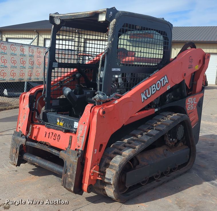 image for item OD9031 2019 Kubota SVL65-2  tracked skid steer loader