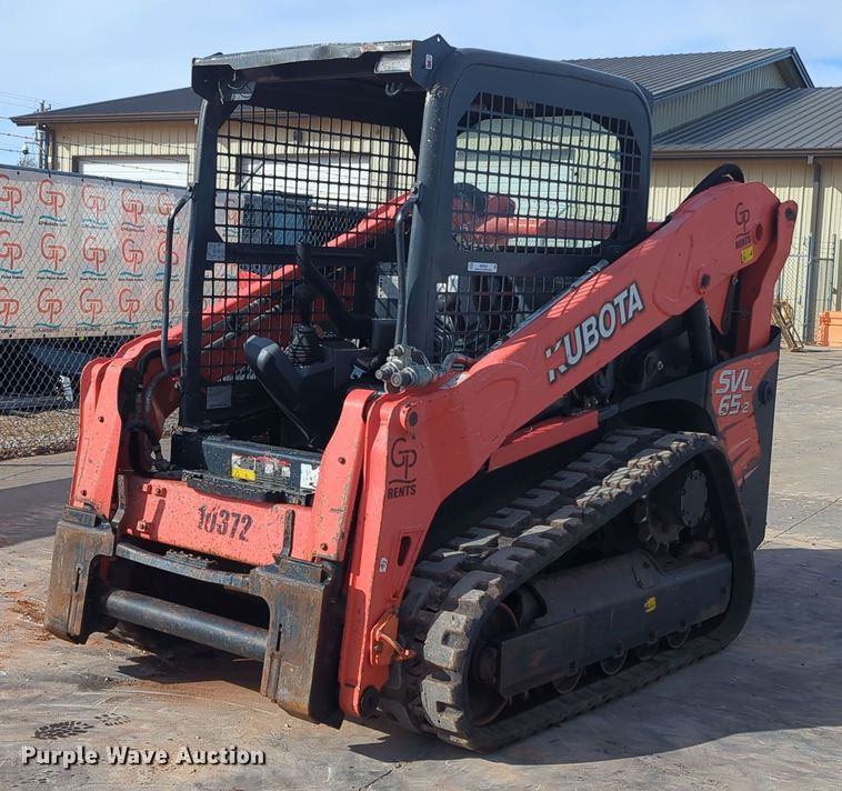 image for item OD9032 2019 Kubota SVL65-2  tracked skid steer loader