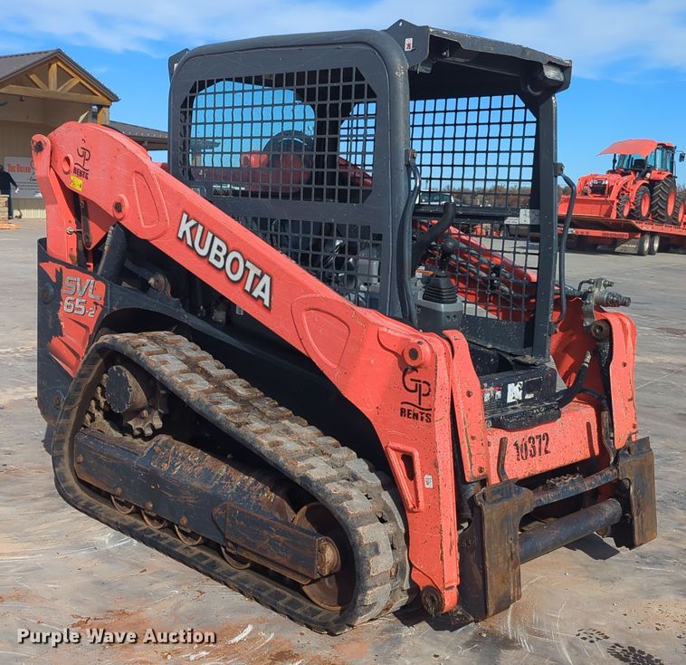 image for item OD9032 2019 Kubota SVL65-2  tracked skid steer loader