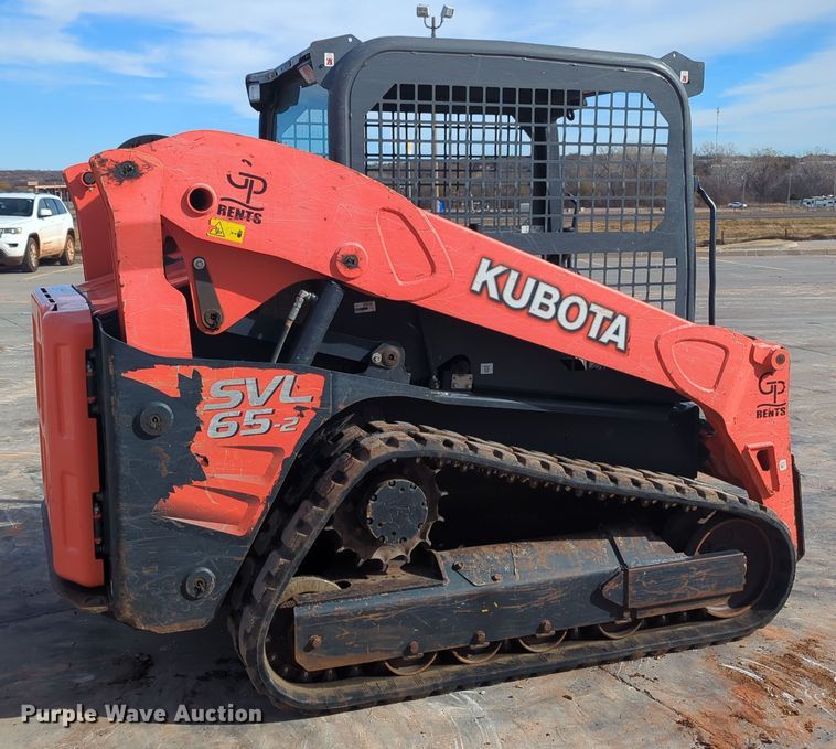 image for item OD9032 2019 Kubota SVL65-2  tracked skid steer loader