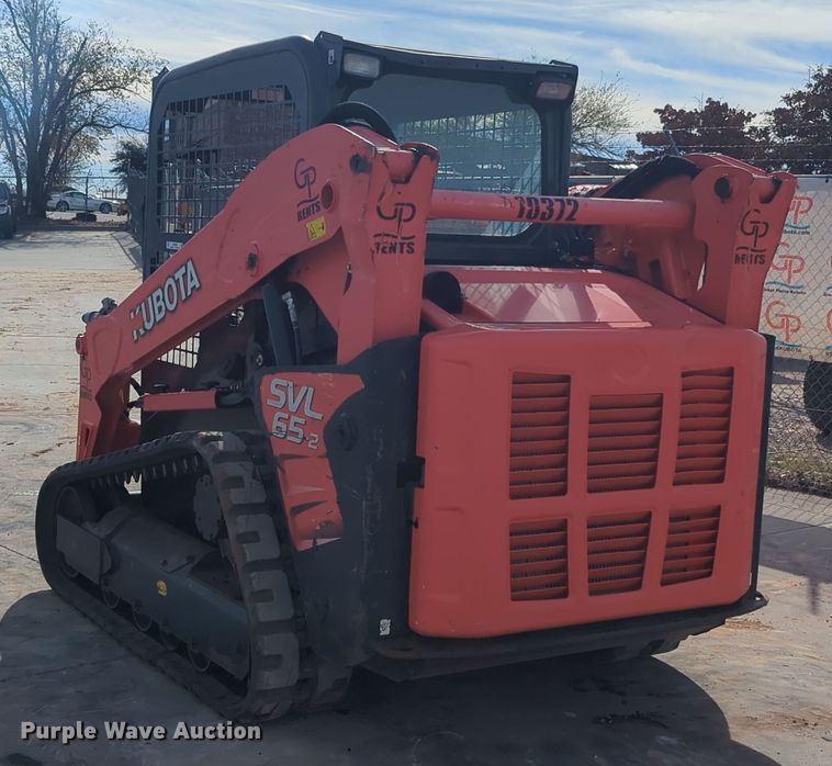image for item OD9032 2019 Kubota SVL65-2  tracked skid steer loader