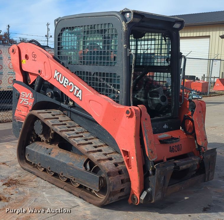 image for item OD9033 2019 Kubota SVL75-2  tracked skid steer loader