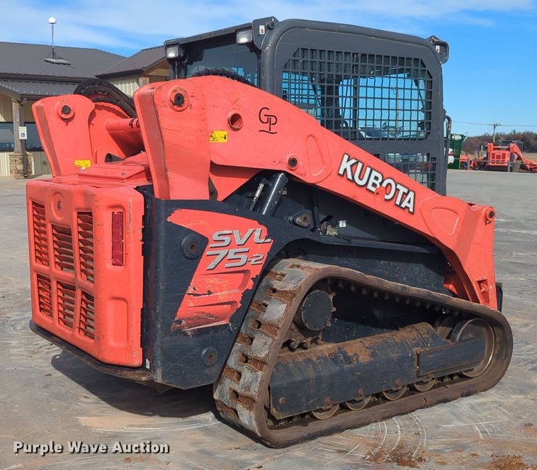 image for item OD9033 2019 Kubota SVL75-2  tracked skid steer loader